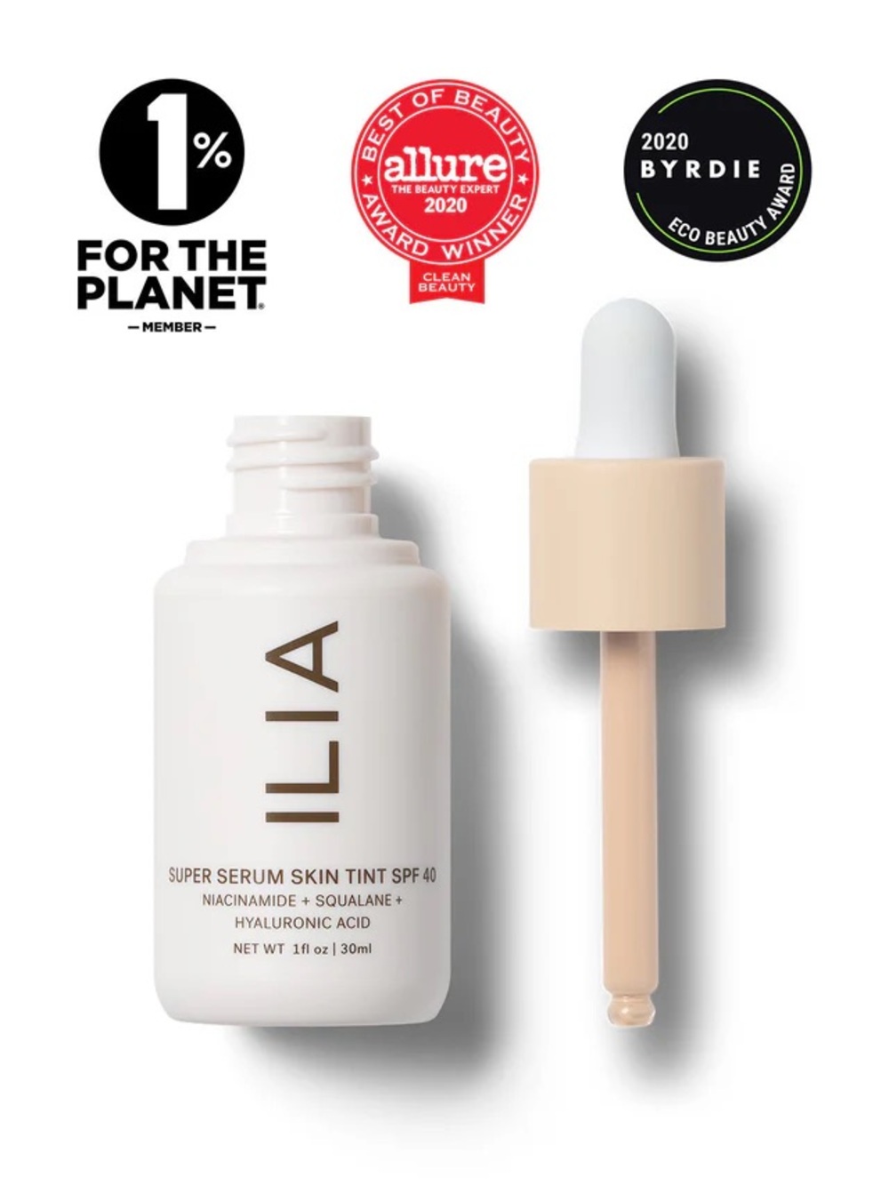 NWOT Ilia Super Serum Skin Tint SPF 40